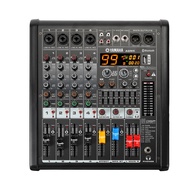 yamaha/AGM8D mixer liền công suất 8Ohm 650W x2 kênhMỗi kênh có thể điều chỉnh âm cao âm trung và âm 
