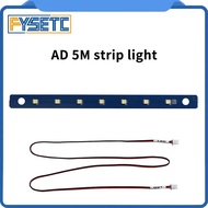 Untuk FLASHFORGE Adventurer 5M AD5M Light Strip Lampu LED 24V yang sangat terang untuk Pencetak 3D A