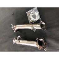 [ READY STOCK ] XS POWER  NISSAN GTR GT-R35 2008-2020  Catless 3”down pipe ( 2pc ) model C000000084