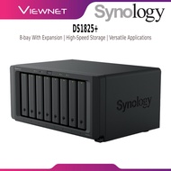 SYNOLOGY DS1825+ NAS DISKSTATION 8 BAYS WITH 2 BUILT-IN 2.5GbE PORTS / DATA BACKUP HOME CLOUD NAS ST