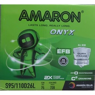 Amaron Hi-life DURO | EFB S95 105D26L | Car Battery | Bateri Kereta | Nissan Serena Hybrid ,Alphard 