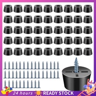 【HOT SALE】 40 PCS Rubber Cutting Board Feet Set Kit with 304 Stainless Steel , 0.59 X 0.31Inch Cutti