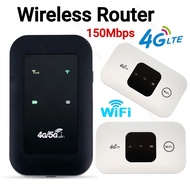 150Mbps Mobile Hotspot 2100mAh 4G Pocket WiFi Router Wireless Modem with SIM Card Slot 4G Wireless Router Wide Coverage