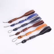 Suitable for RX100 ZV1 lx10 Leica C-LUX Wrist Strap Black Card 7 GR3G7X2 Camera Genuine Leather Brac
