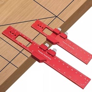 MXBEAUTY Carpentry Marking Ruler, Aluminum Alloy High-Precision Measuring Tool, Measuring Aid T-Type