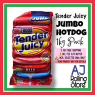 ✿▫™Purefoods Tender Juicy Jumbo Hotdog 1 Kg Pack