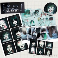 ALIEN STAGE Fan Merch Bundle - Art Print / Photocards / Stickers - ALNST [UNOFFICIAL/FANMADE]