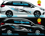 Stiker Mobil Mobilio Aksesoris Stiker Body Mobilio Cutting Sticker Honda Mobilio