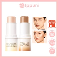 FOCALLURE FA F43 Pro 3D Dewy Glow Cream Highlighter Stick/ FA F44 Easy Apply Contouring Cream