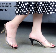 Latest Heels 2026 Women's Tiptoe Sandals Heels Hals Wedding Hill Wsnita Trendy Hels Korean Style Eid