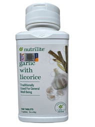 Garlic With Licorice NUTRILITE (150 Tab) กระเทียมอัดเม็ด