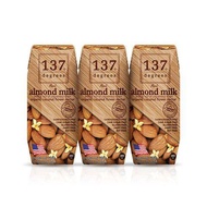 137 Degrees Real Almond With Organic Coconut Flower Nectar Milk 3 x 180ml