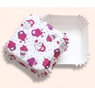 SQUARE Cup SQUARE/ size 8x8x3 cm Contents 200 Pcs | BEAUTY CAKE