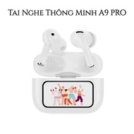A9 Pro TWS Wireless Earbud Touch Control Screen Earphone With ENC Noise Cancelling Super Bass Premiu