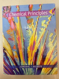 化學原文書(精裝版） 普化課本 Chemical Principles 8th edition