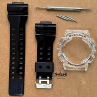 Clear Bezel and Glossy Strap GA-100C GA-110 GA-120 GA-140 GA-150 GD-100 GD-110 GD-120