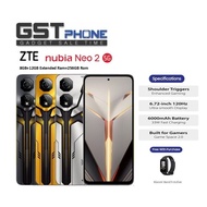 ZTE Nubia Neo 2 5G (8GB+12GB Extended Ram+256GB Rom) (Original Malaysia Set) With Premium Gift