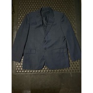 BLAZER JAS AUSTIN REED NAVY FINE WOOL LUXURY BRANDED