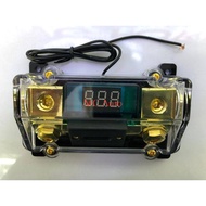 Power Amplifier Digital Fuse Holder With Meter Power Amp Fuse Fius Power Amp Box 1 TO 1 1 TO 2 Amp