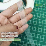 1 ROLL OF SUM GLUE TEXTILE ADHESIVE GLUE/ 2-SIDED FABRIC ADHESIVE/ -/ + 45 METERS (50 YARD)