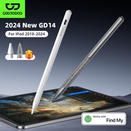 GOOJODOQ GD14 Stylus Pen for iPad Pencil Gen 10/9 Air 4/5/6/Pro 11/12.0/13 Custom Program Find Pen