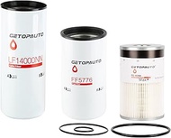 GETOPAUTO LF14000NN FF5776 FS19764 Maintenance Filters Kit Compatible with Cummins