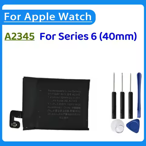 Replacement Battery For Apple Watch Series 6 40mm A2345 High Quality 265.9mAh Watch Battery