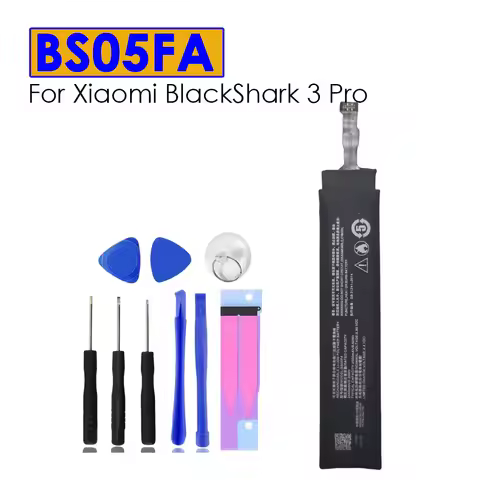 2Pcs/Lot For Xiaomi BlackShark Black Shark 3 Pro 3Pro BS05FA Replacement 2500mah Mobile Phone Batter