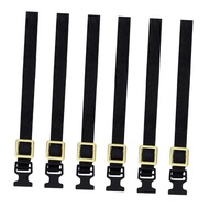 [mfnpqcn] 6x RC Car Roof Luggage Rack Rope Portable 1/10 Adjustable Professional Black Sturdy for Cr