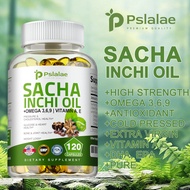 Inca Inchi Oil 500 mg - Omega 3-6-9 - Supports Good Health Supplement, High Strength, Antioxidant, C