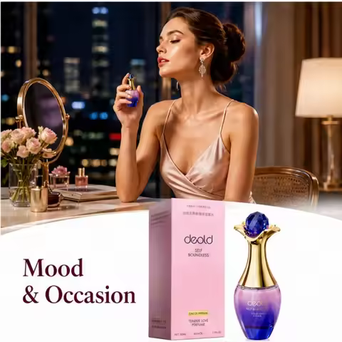 Perfume Light 50ml Gentle Love Lady Perfume 50ml - Long-lasting floral fragrance, light perfume, lux