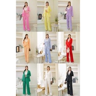 2-Piece Set Blazer Long Sleeve Suit With Pants Pastel Sweet Working Woman