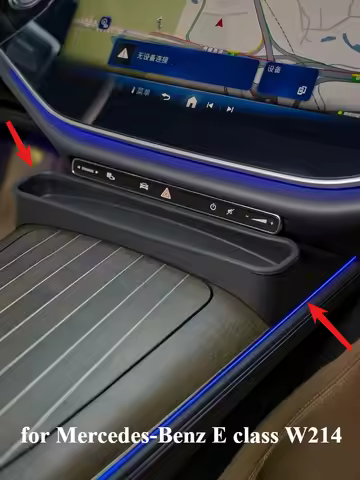 Suitable for Mercedes-Benz new class E E260L E300L central control storage W214 central storage box 