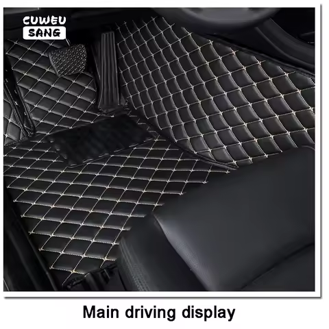 CUWEUSANG Custom Car Floor Mats For BMW X5 E53 E70 F15 G05 F85 F95 Auto Carpets Foot Coche Accessori