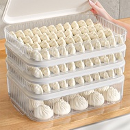 Dumpling Storage Box Refrigerator Frozen Special Wonton Dumpling Noodles Crisper Food Quick-Frozen Packing Box