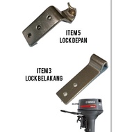YAMAHA OBM 40HP Plate lock set/Lock besi tutup engine 6F5-42652 # 2 stroke outboard engine part