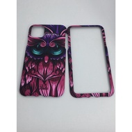 Case Kutis For Iphone 11max (Owl Pattern) New Arrival Front-Back Cover Luminous Vintage Pattern