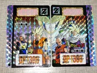 F1026 - 1993年 龍珠 日初 本彈 [14] 545/546 合拼閃 Bandai Made in Japan 閃卡/閃咭