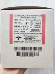 IV CANNULA /CATHETER 100PCS/BOX (16G/18G/20G/22G/24G)