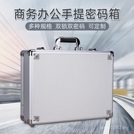 Luggage Suitcase Private Cash Bag Small Business Briefcase Aluminum Alloy Storage Box Storage File L