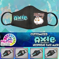 Fashion AccessoriesCustomized Axie Infinity Neoprene Face Mask mbml