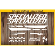 Sticker Cutting Decal SPECIALIZED Mountain Bike/Road Bike Bicycle Frame