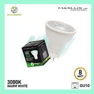 Maxlux 8w Led Elena Bulb (MAX8W-GU10-WW)
