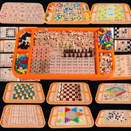 Children Wooden Flying Chess Backgammon Chess Military Chess Checkers Beast Chess Chess Sudoku Chess