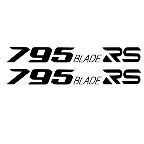2pcs for 795 Blade RS Stickers Bike Look Bike Frame Adhesive Stickers