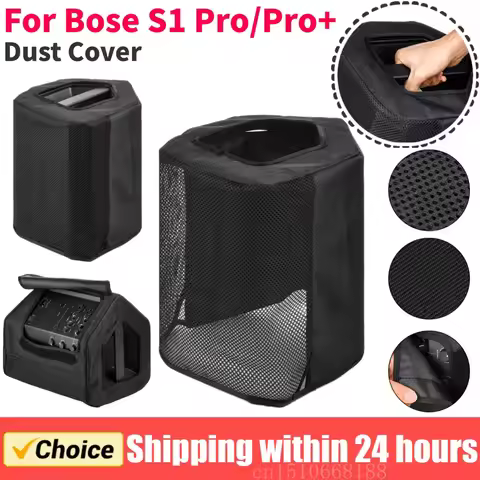 For Bose S1 Pro/Pro+ Dust Case Anti-Scratch Speaker Cover Washable Protective Dust Case Top Opening 