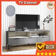 🏘️ V2 Space Store 🏘️ TV cabinet, Almari TV, TV Console, Rak TV