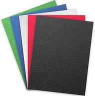 Binditek 100 Pack 13 Mil Grain Texture Paper Binding Presentation Covers for Business Documents,Scho