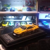 Inno64 RESIN Nissan Skyline ER34 LBWK Yellow