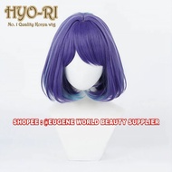 UNGU READY STOCK STYLED - OSHI ANIME COSPLAY WIG NO KO WIG ASKEE KUROKAWA WIG KUROKAWA AKANE WIG FOR